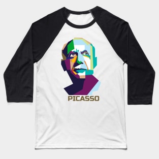 Pablo Picasso In WPAP Baseball T-Shirt